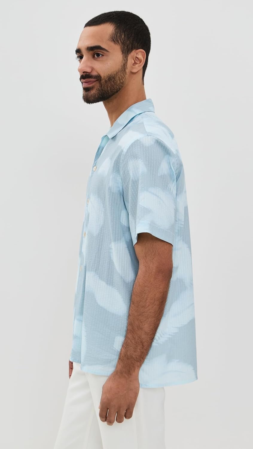 Paul Smith Mens Ps Paul Smith Men's Long Sleeve Quarter Zip Shirt - Image 4