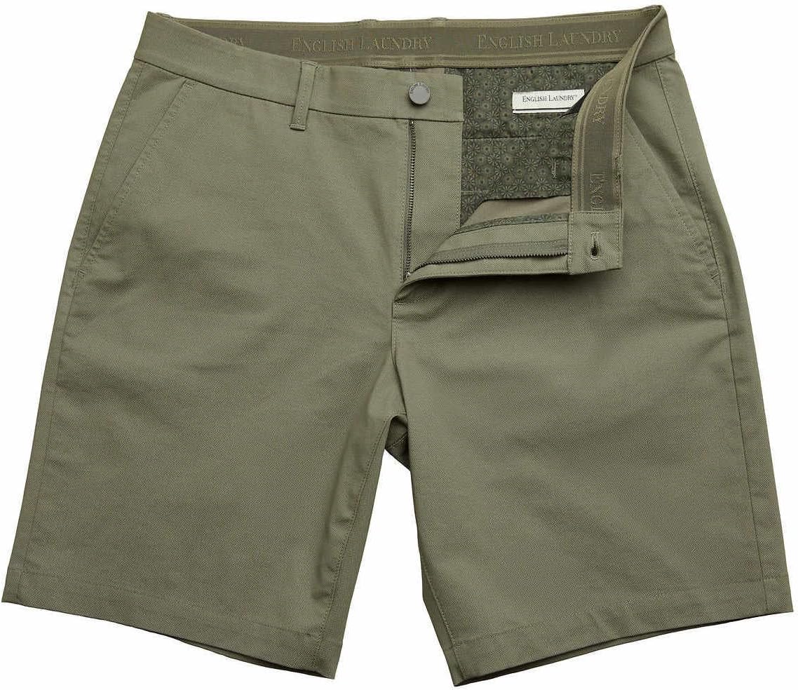 English Laundry Mens Midweight Flat Front Short (US, Waist, 38, Regular, 347 Green)