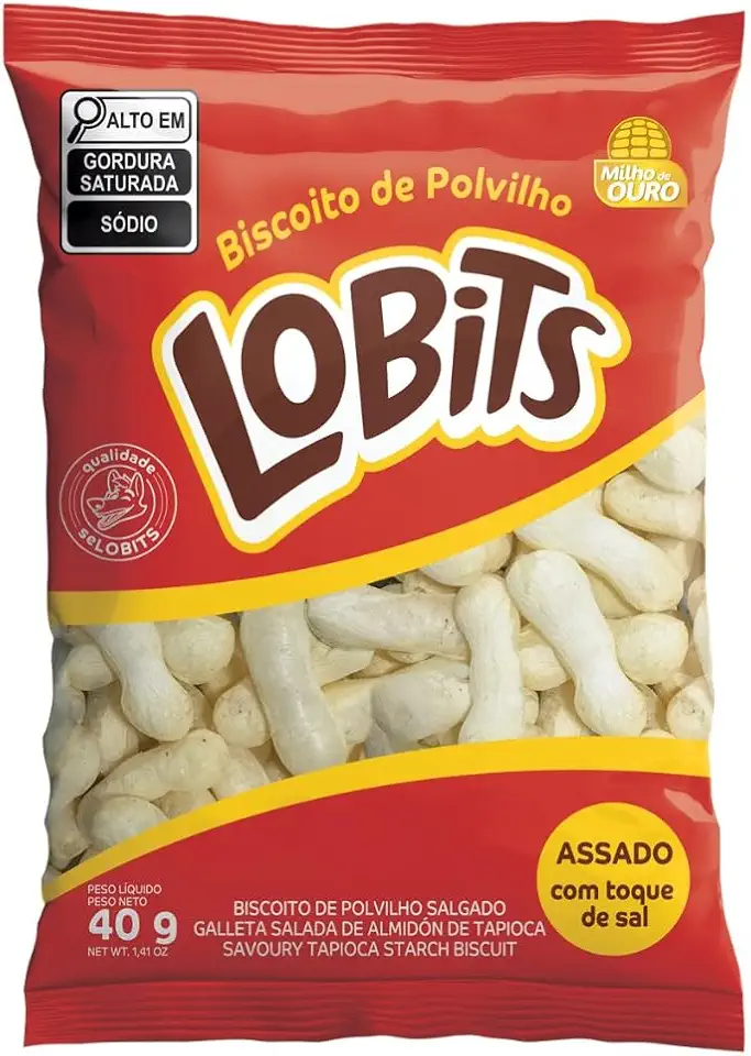 Biscoito Polvilho LOBITS 40g