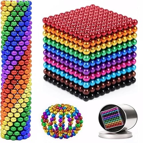 Update 521PCS Desk Fidget Toys for Adults, Desk Fidgets Toys for Office Stress,Magnet-Adults Beads Putty Toy Slime 18+