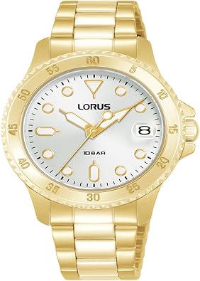 Lorus Women's Watch Sporty Stainless Steel Gold