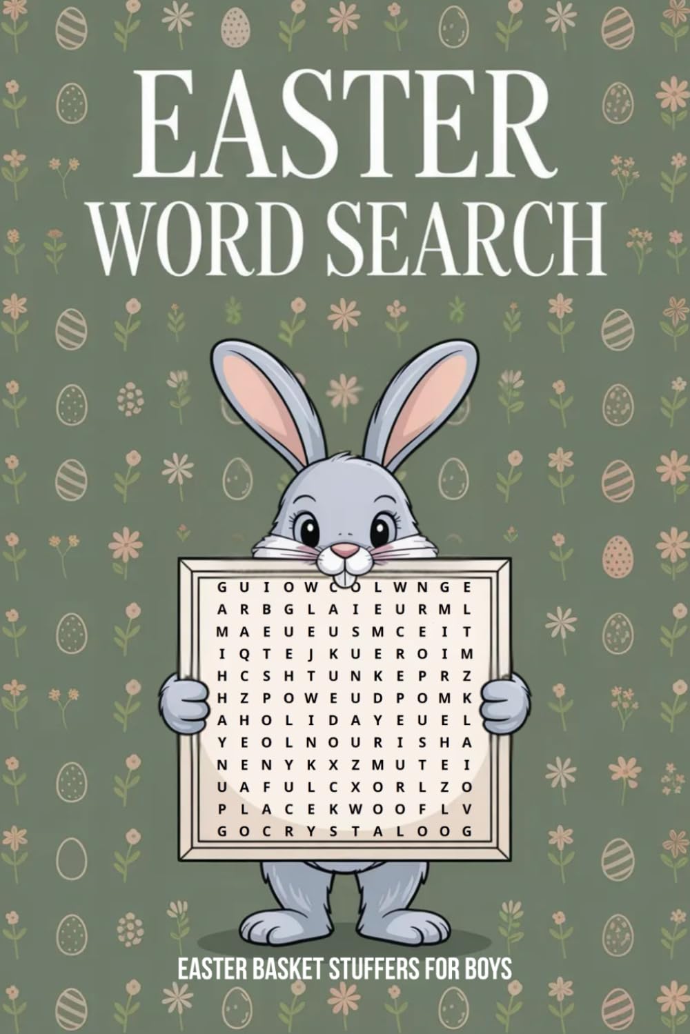 Easter Basket Stuffers for Boys: Word Search Puzzle Book Featuring 1000+ Themed Hidden Words