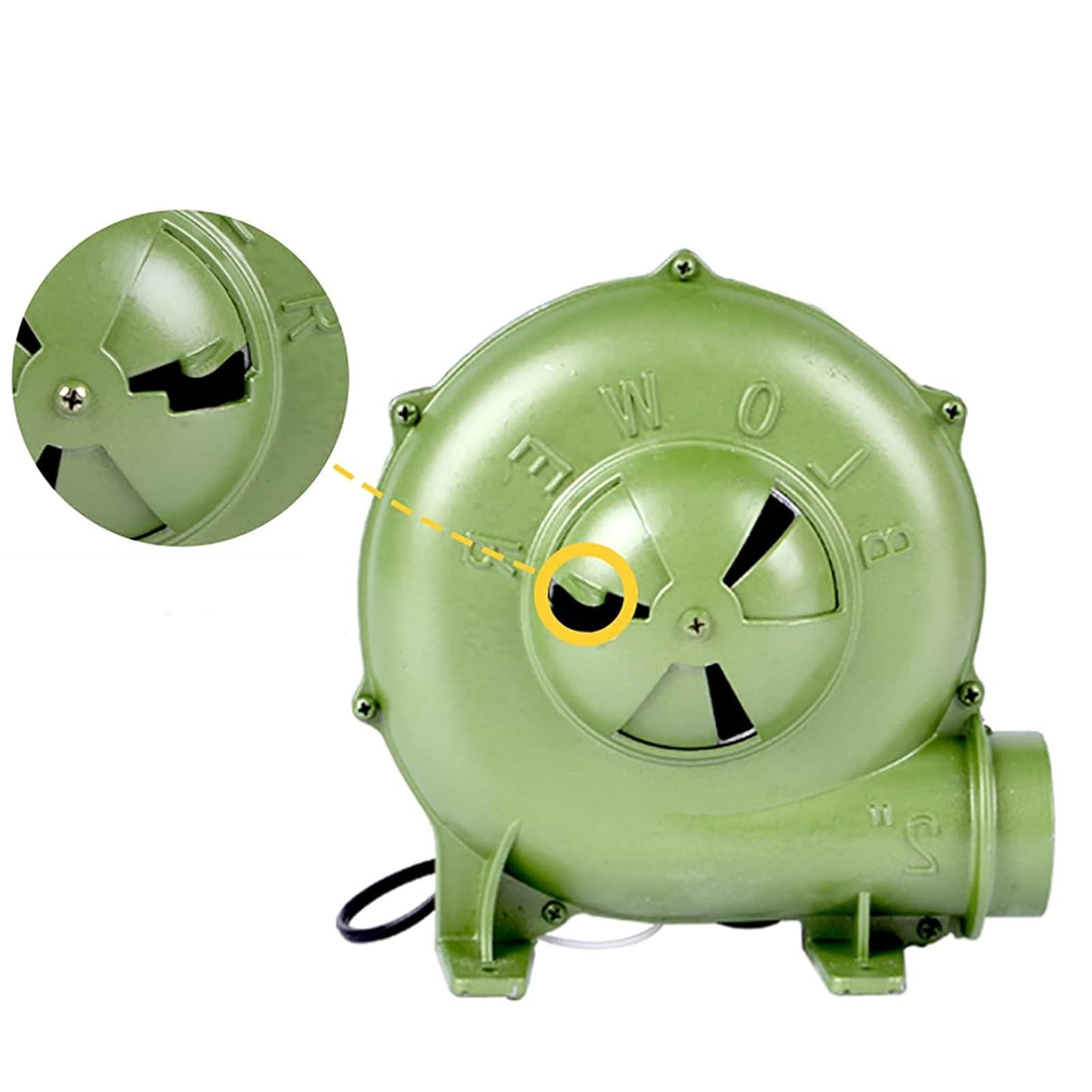 Akcesoria do grilla, dmuchawa odśrodkowa do grilla, elektryczna dmuchawa do kuźni kowalskiej 110 V/220 V, zewnętrzny wentylator odśrodkowy do żeliwa, komin do rozpalania