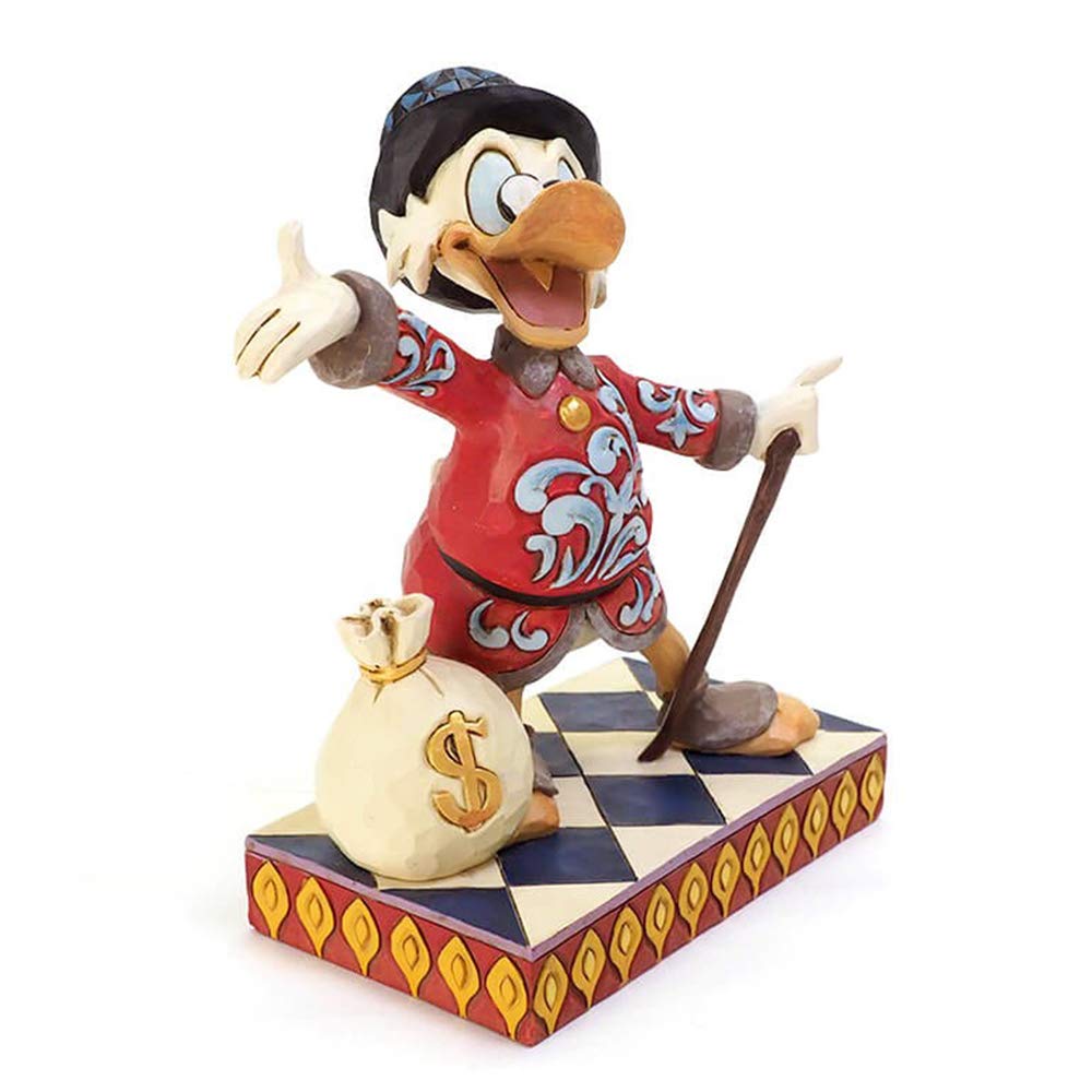ディズニースクルージフィギュア　エネスコ Amazon.co.jp: enesco Disney Traditions スクルージ ダック