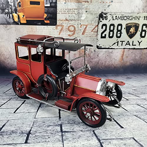 Car-Model-Vintage-Iron-Hand-Painted-Miniature-Automobile-Model-Classic-Car-Replica-Collectible-Figurine-Photo-Prop-for-Home-Decor