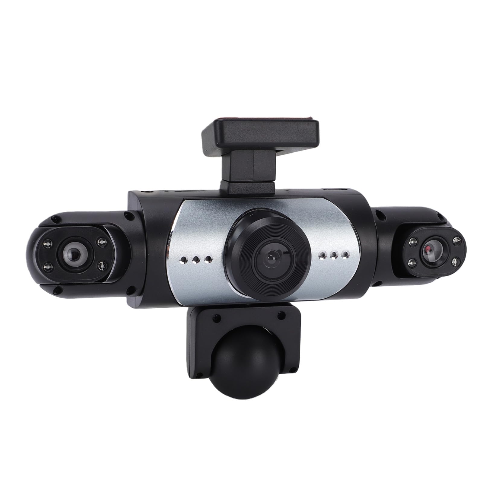 VBESTLIFE Kamera Samochodowa z 5 Obiektywami, 1080p, Szeroki Kąt 140°, | Kamera Jazdy, Kamera na Desce Rozdzielczej, Ekran Wyświetlacza o Przekątnej 3,16 Cala, do Samochodu Ciężarowego