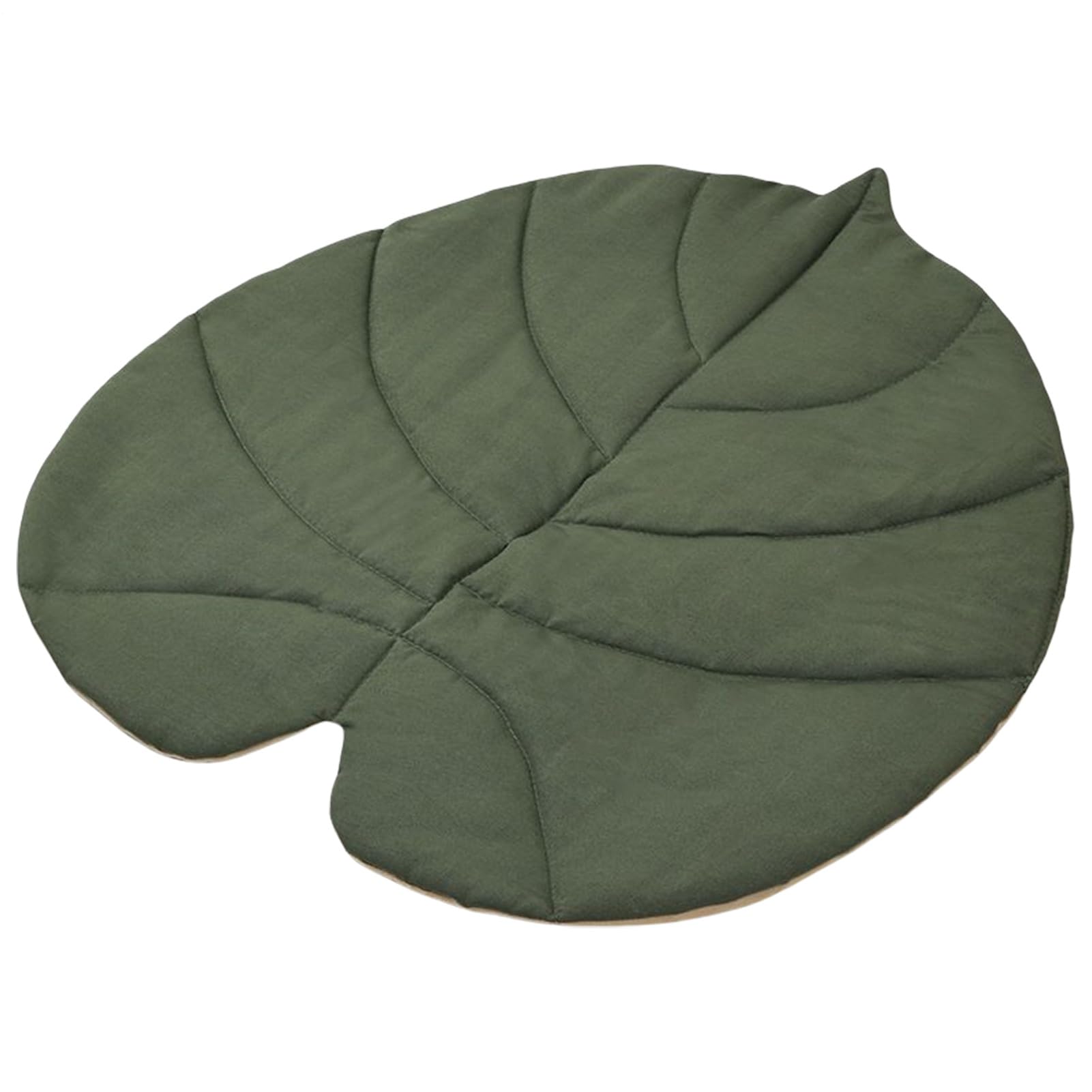 Tapis pour chien en forme de feuille lavable 65x70 cm