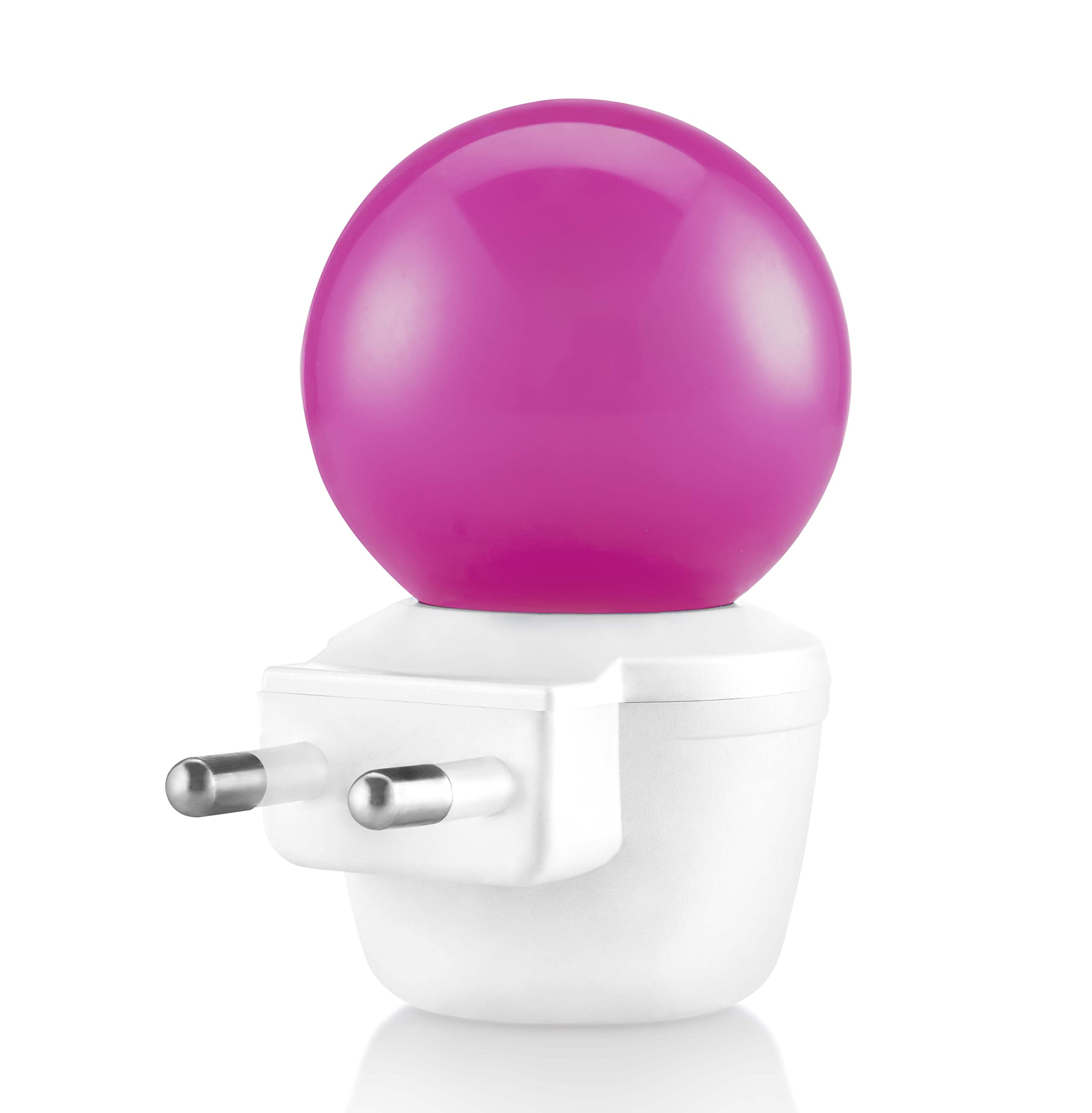 MAGIK Spectrum LED Night Lamp | 0.5W Pink Light | Plug & Play | Energy Efficient | Ideal for Bedroom, Kids Room, Living Room