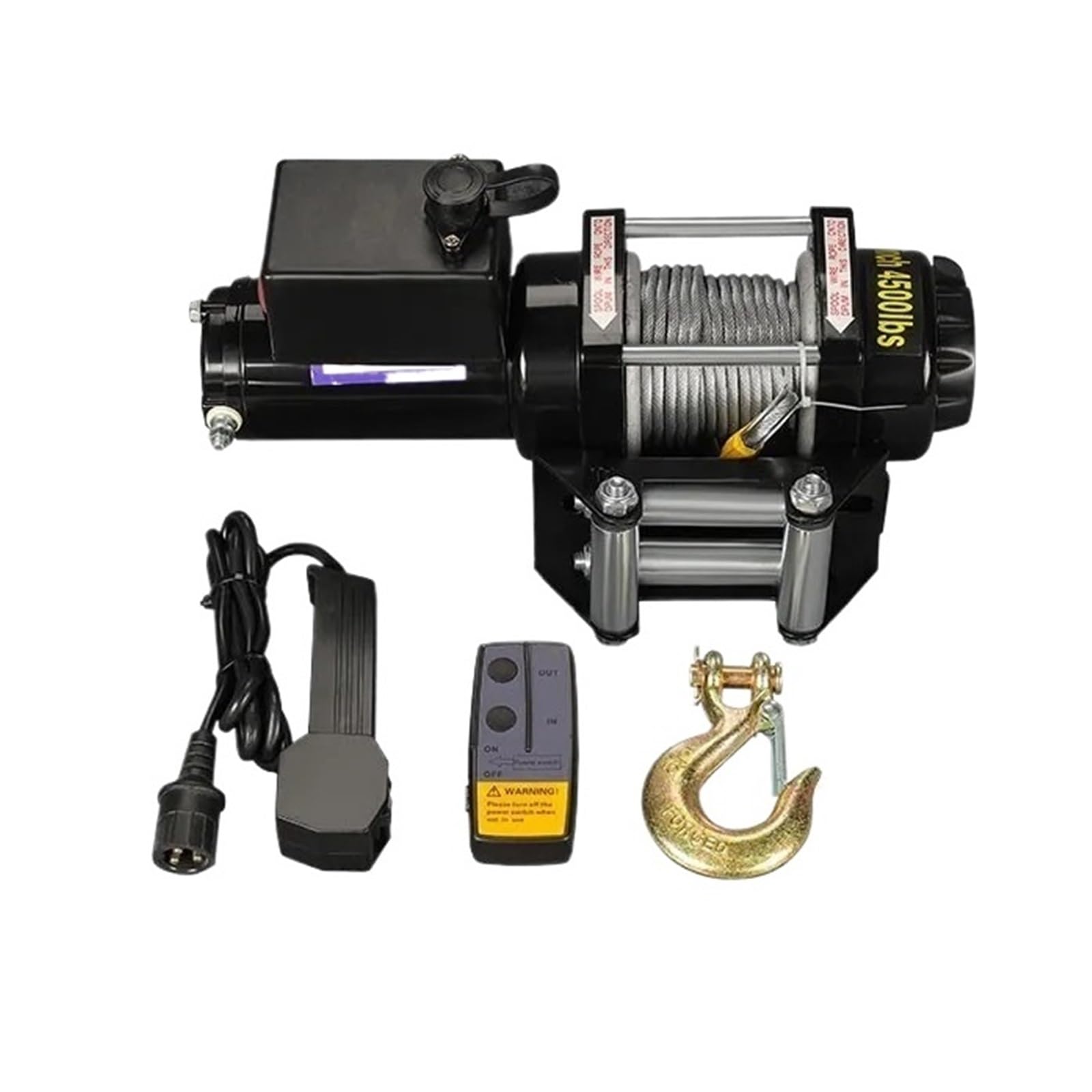 Argani elettrici Paranco Elettrico Verricelli elettrici 12V24V Autosoccorso fuoristrada