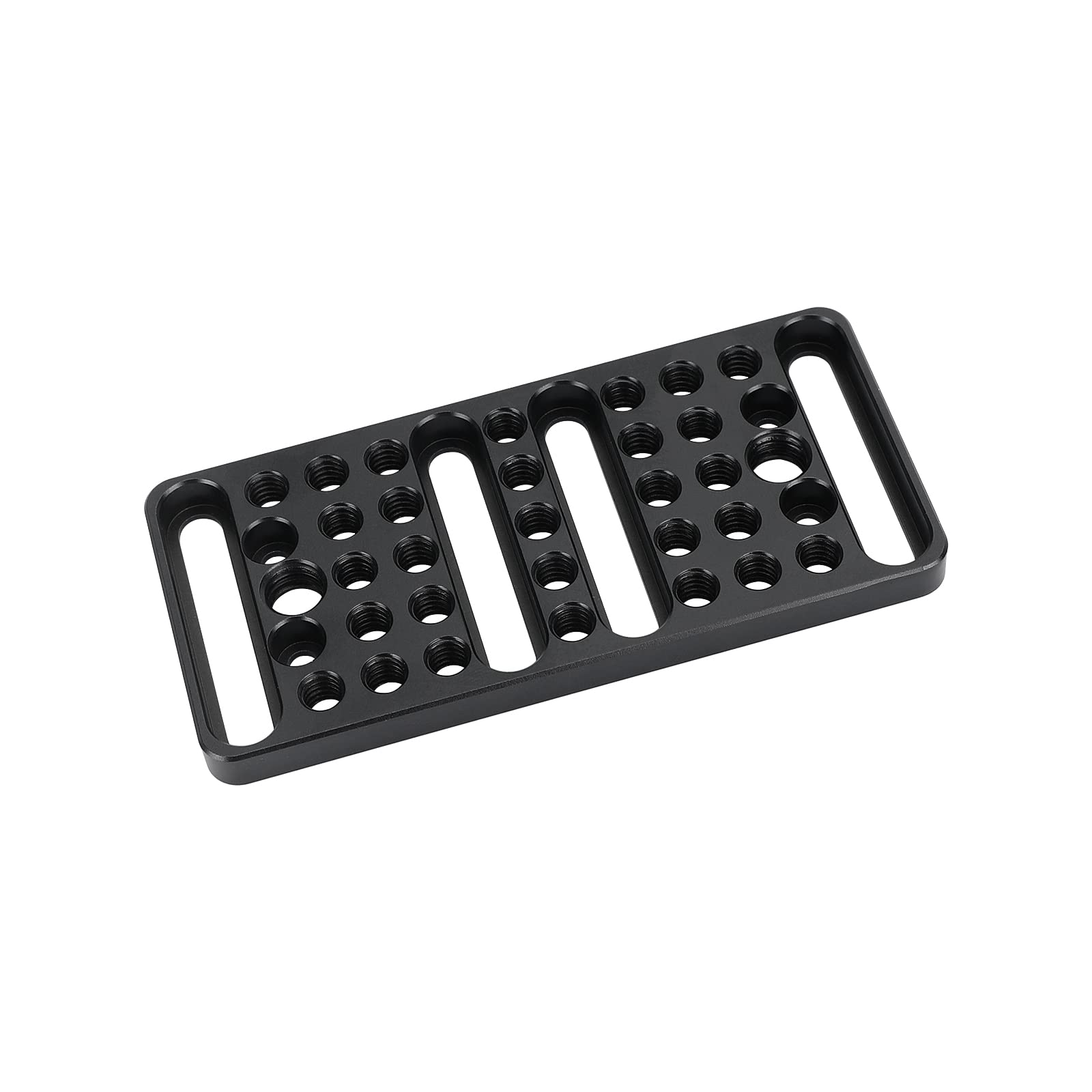 CAMVATE Versatile Cheese Plate Mounting Extension Platform with Multiple 1/4" & 3/8" Thread Holes for DLSR Camera Cage Kit - 3030