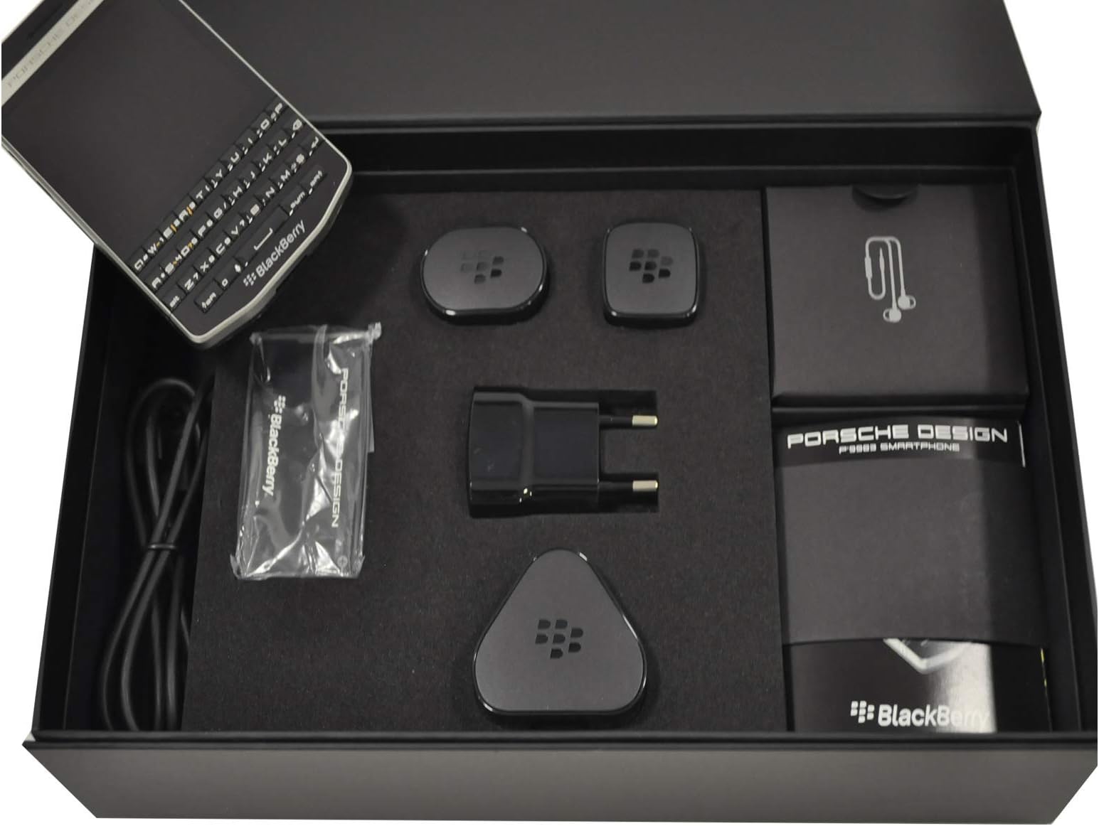 BlackBerry P'9983 Porsche Design 64GB - (GSM Only, No CDMA) Factory Unlocked - International Version No Warranty - Carbon Fiber