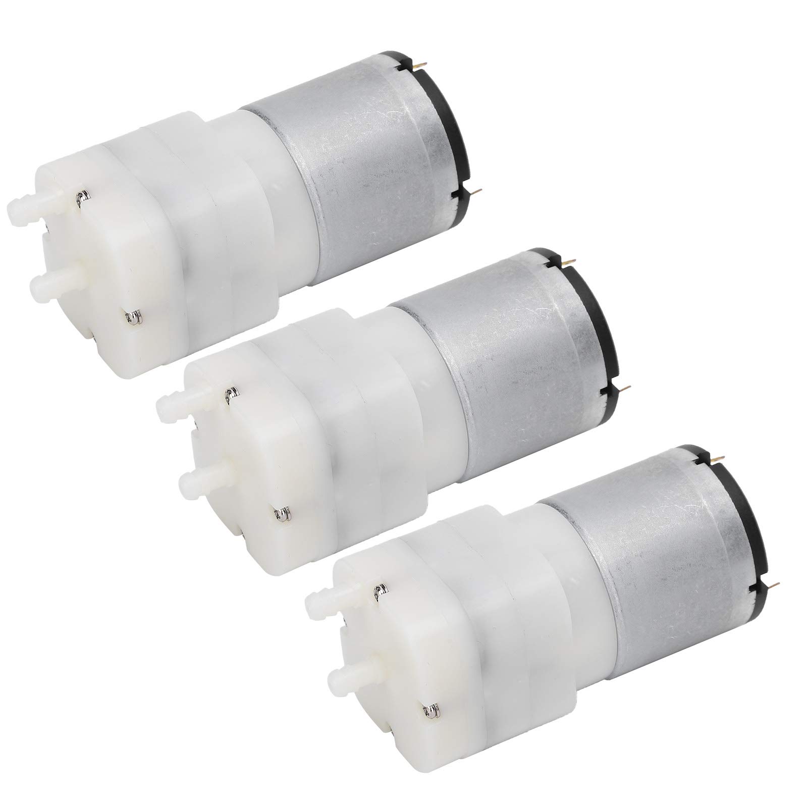 Chrees Mini Micro Pompa Acqua Sommergibile Motore Silenzioso per Acquari Acquario Fontane da Tavolo Sistemi Idroponici - 3 Pezzi DC6V