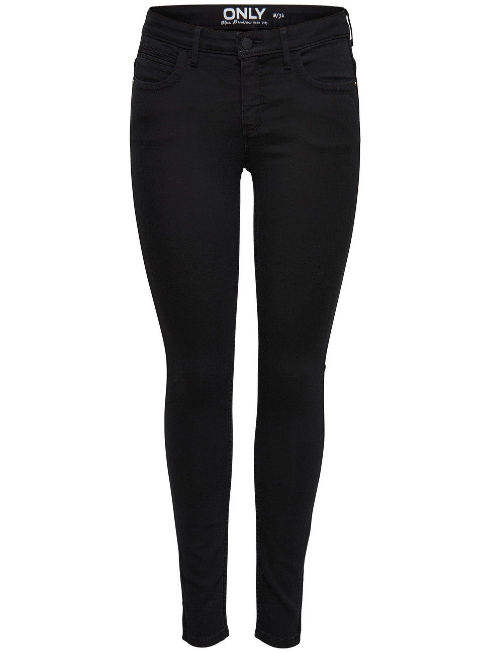 ONLY Women's Onlkendell Eternal Ankle Black Noos Jeans, Black, S / 32L