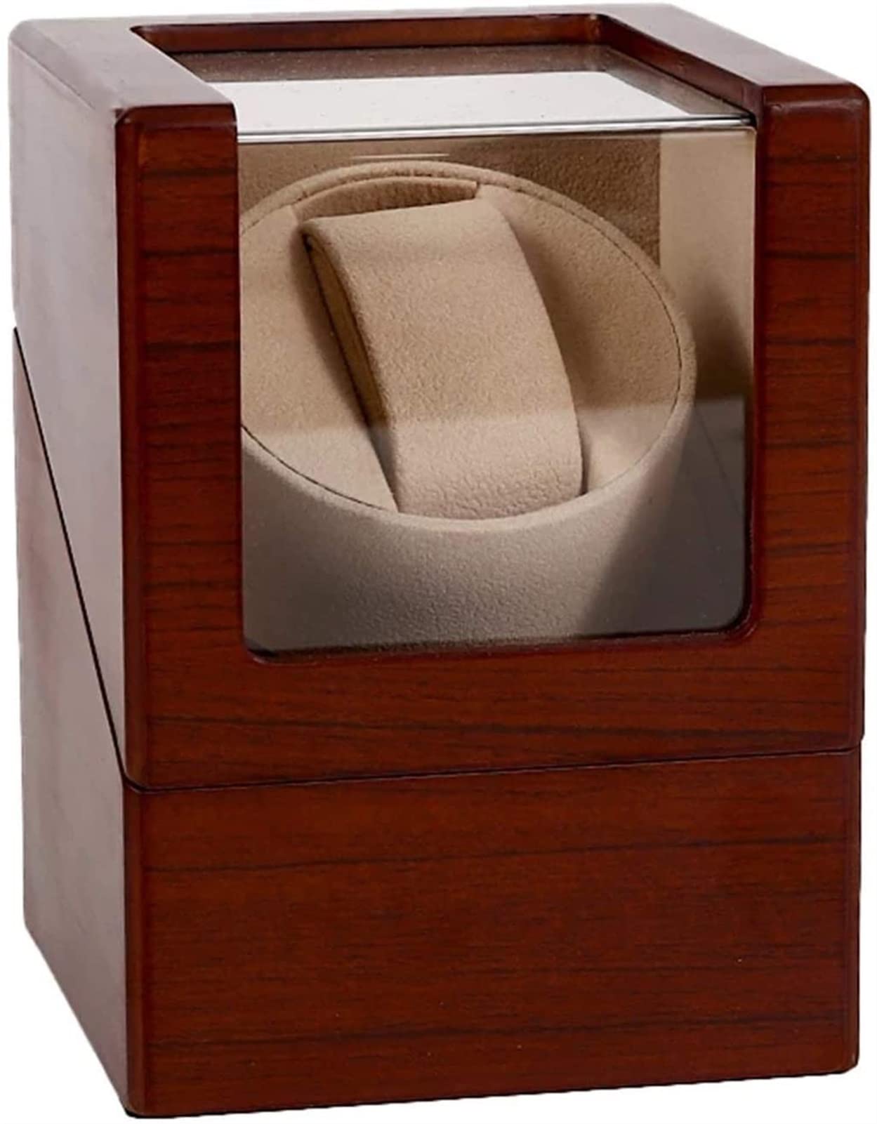 CGCSYZ Single Automatic Watch Winder With Quite Motor For Automatic Mechanical Watch Soft Flexible Watch Pillow Accessories