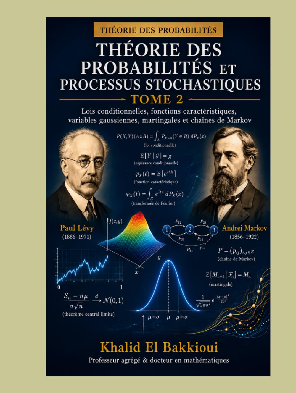 Probabilités et processus stochastiques: Lois conditionnelles, espérance conditionnelle, fonctions caractéristiques, variables gaussiennes, martingales et chaînes de Markov
