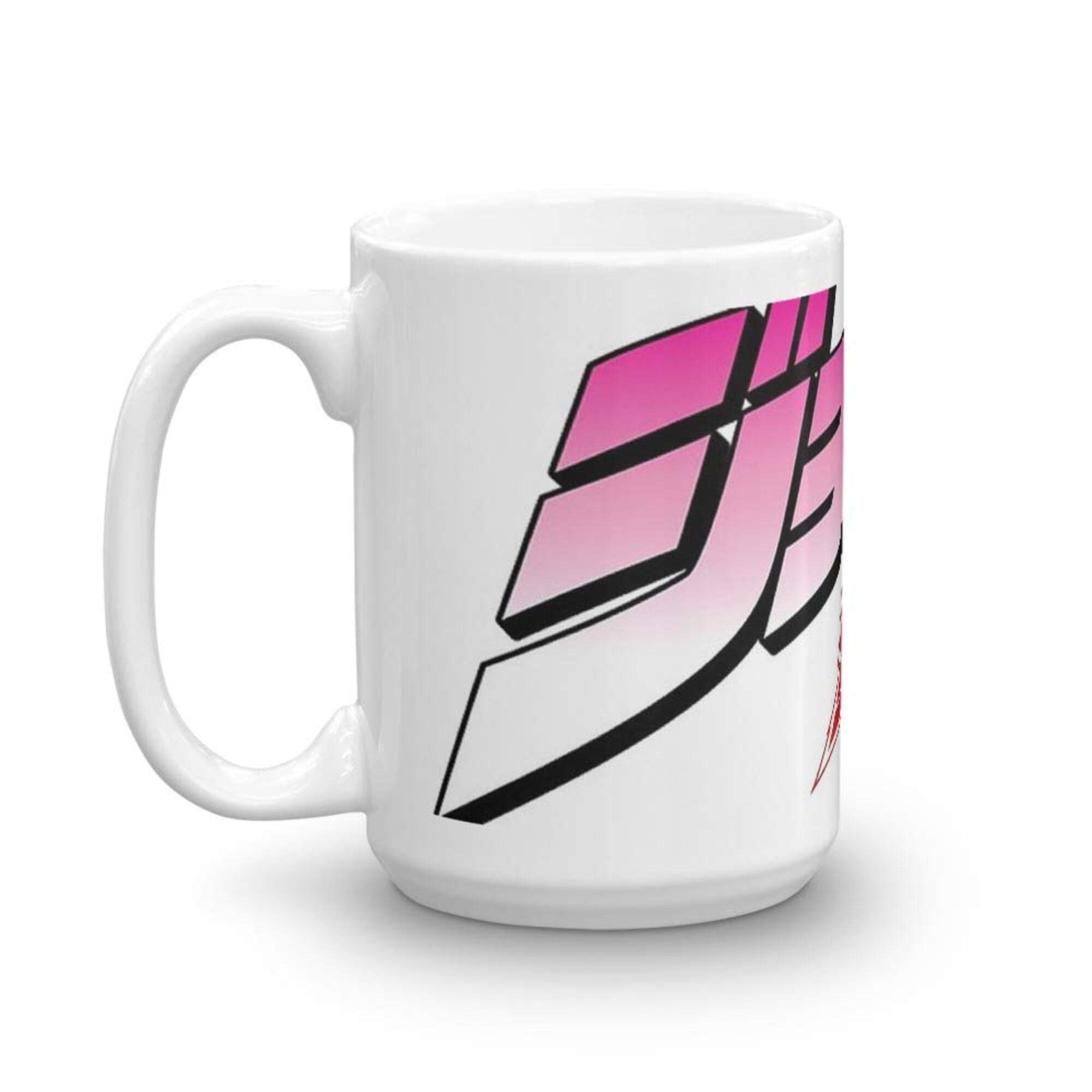JoJo's Bizarre Adventure 15 Oz Fine Ceramic Mug with Flawless Glaze Finish. 15 Oz Classic Coffee Mugs, C-Handle and Ceramic Construction GOH7