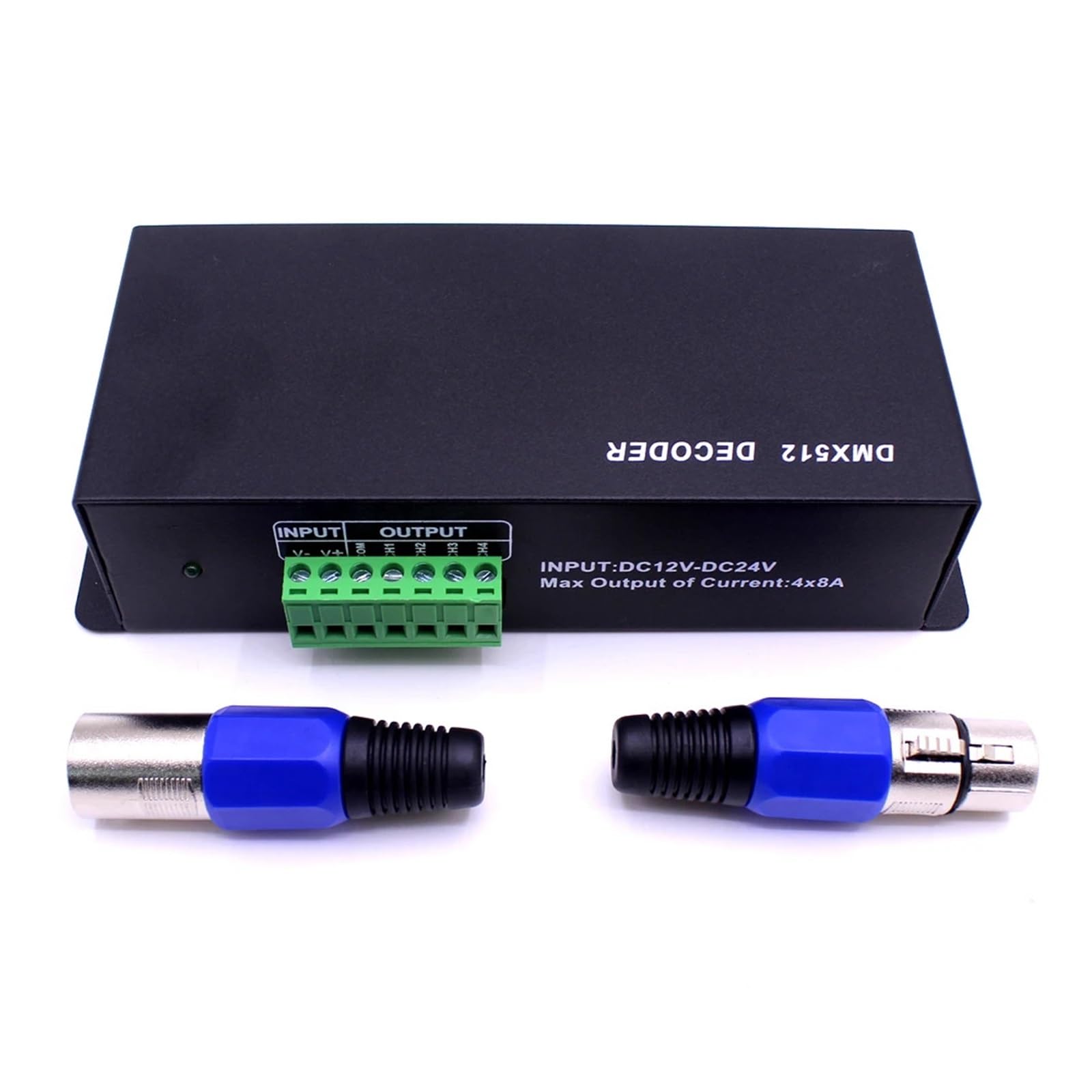 512 decoder with Digital Display dimming Driver RGBW 24-Channel LED Controller for lamp DC5V-24V(4 Channle)