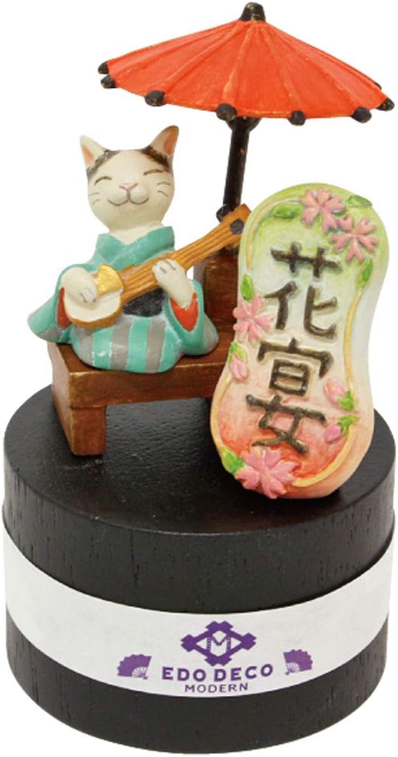 丸和貿易(Maruwa Trade) Gift Omeda Musical Box Gatematsu, 65x110mm