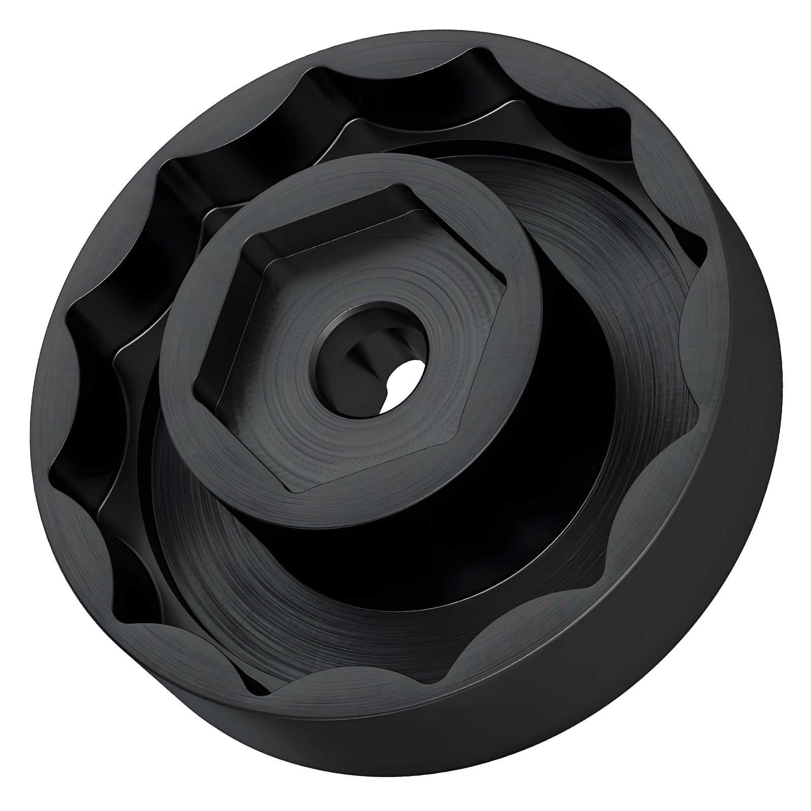 carotoe Motorcycle Wheel Axles Nut Socket Wrench for 30Mm and 55Mm Axles Nut Remove Socket DIYer Enthusiasts Tool Wheel