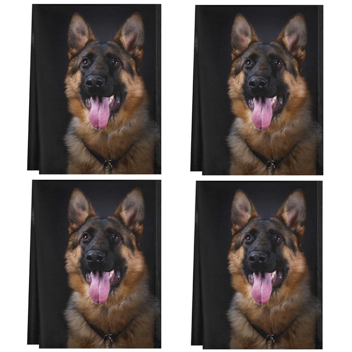 TropicalLife Küchentücher Mit Süßen Tier-Motiven – 45x72 Cm, Saugfähig, Mit Aufhängeschlaufe, 100% Polyester