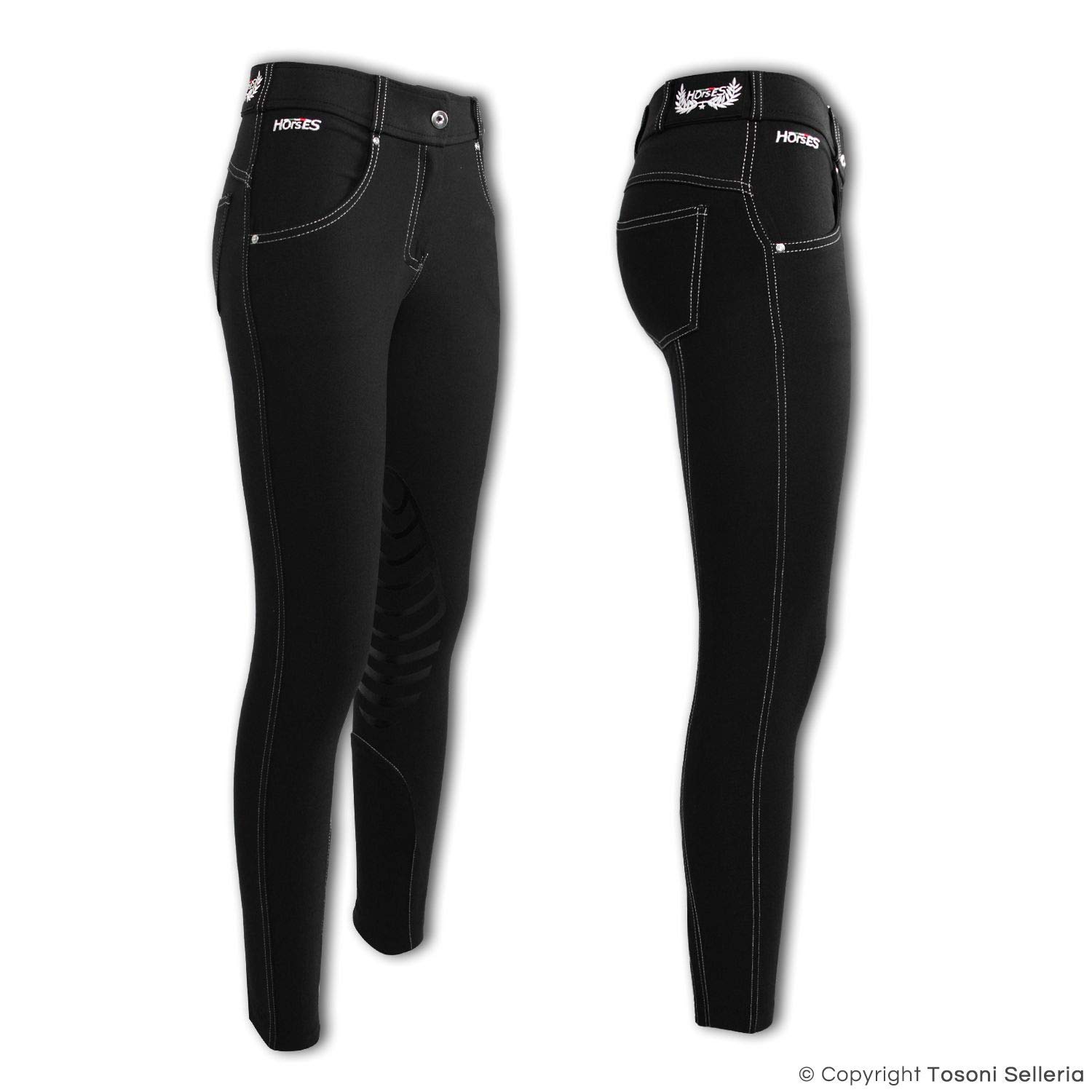 Horses Pantaloni Equitazione Donna Light Cristal