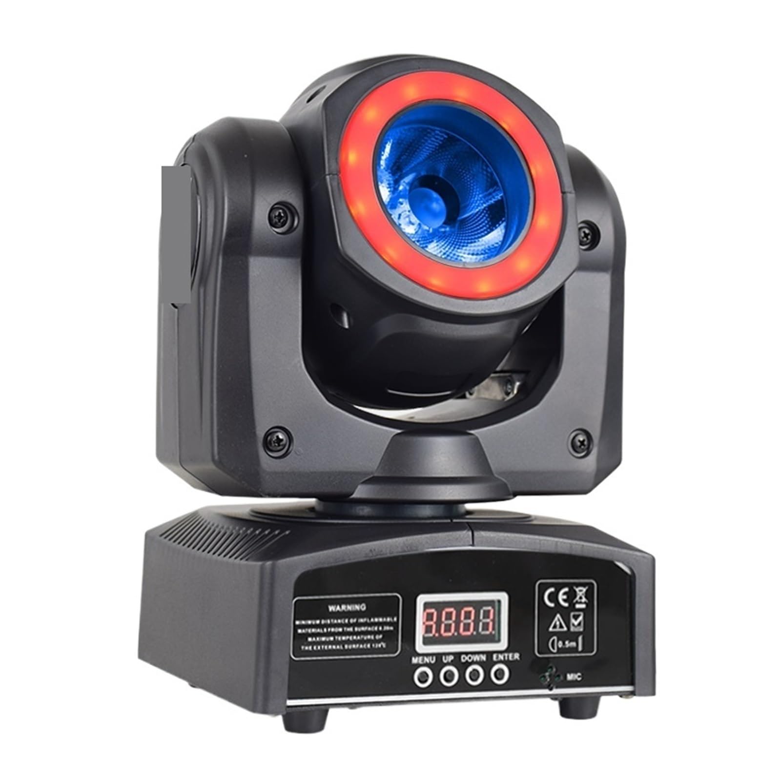 Illuminazione scenica, 60W LED RGBW 4in1 Fascio di Luce a Testa e Lyre Move Beam Stage DJ Spot Lights Illuminazione di Controllo DMX
