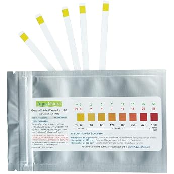 Drinking Water Hardness Test Hardness / Total Hardness 10 Test Strips Reliable and Fast Results
