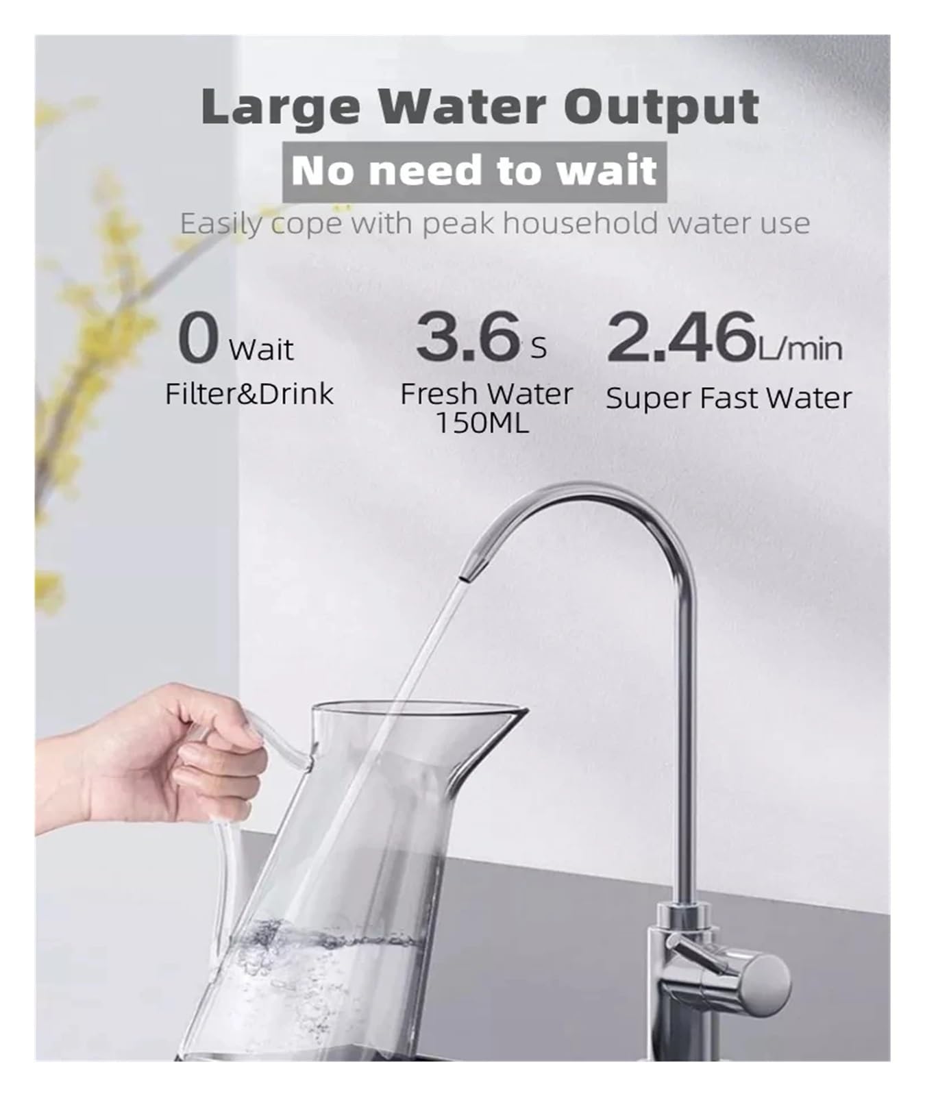 System filtrów do wody 3+2 5-stopniowy system pitnej Oczyszczanie kuchni domowej z zestawem wkładów filtrujących Kran