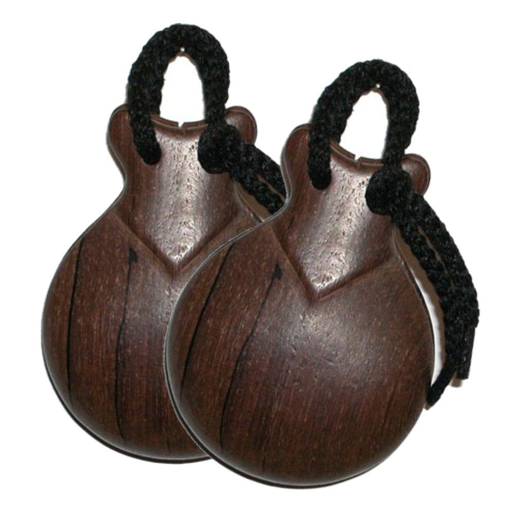 FLAMENCASHOP CASTAÑUELAS Palo Santo India del Numero 7 con Caja con Tapa Ref 53311