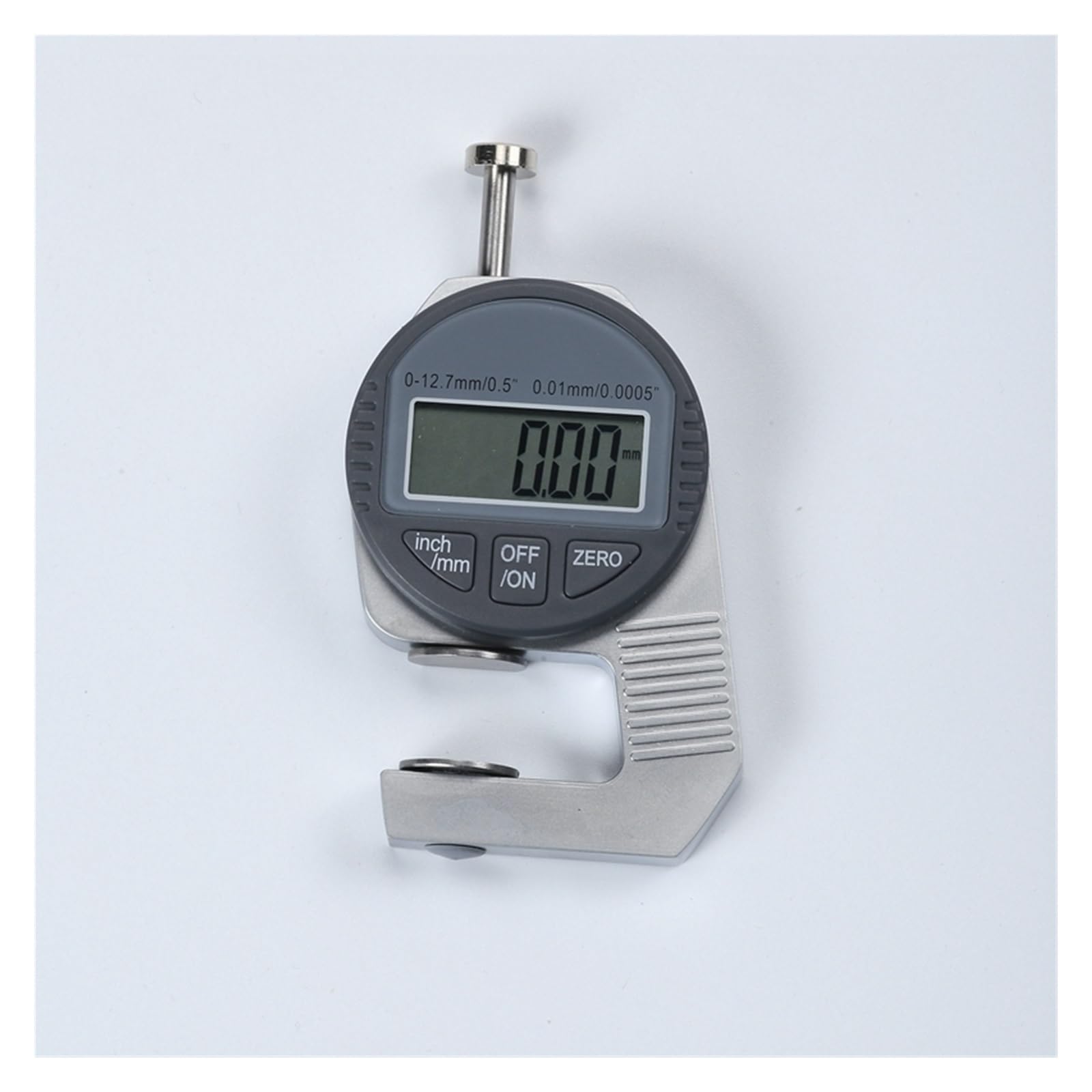 Mini 0.01mm Cyfrowy Miernik Grubości 0-10mm Duży LCD Elektroniczny Wskaźnik Zegarowy Gąbka Narzędzie Do Pomiaru