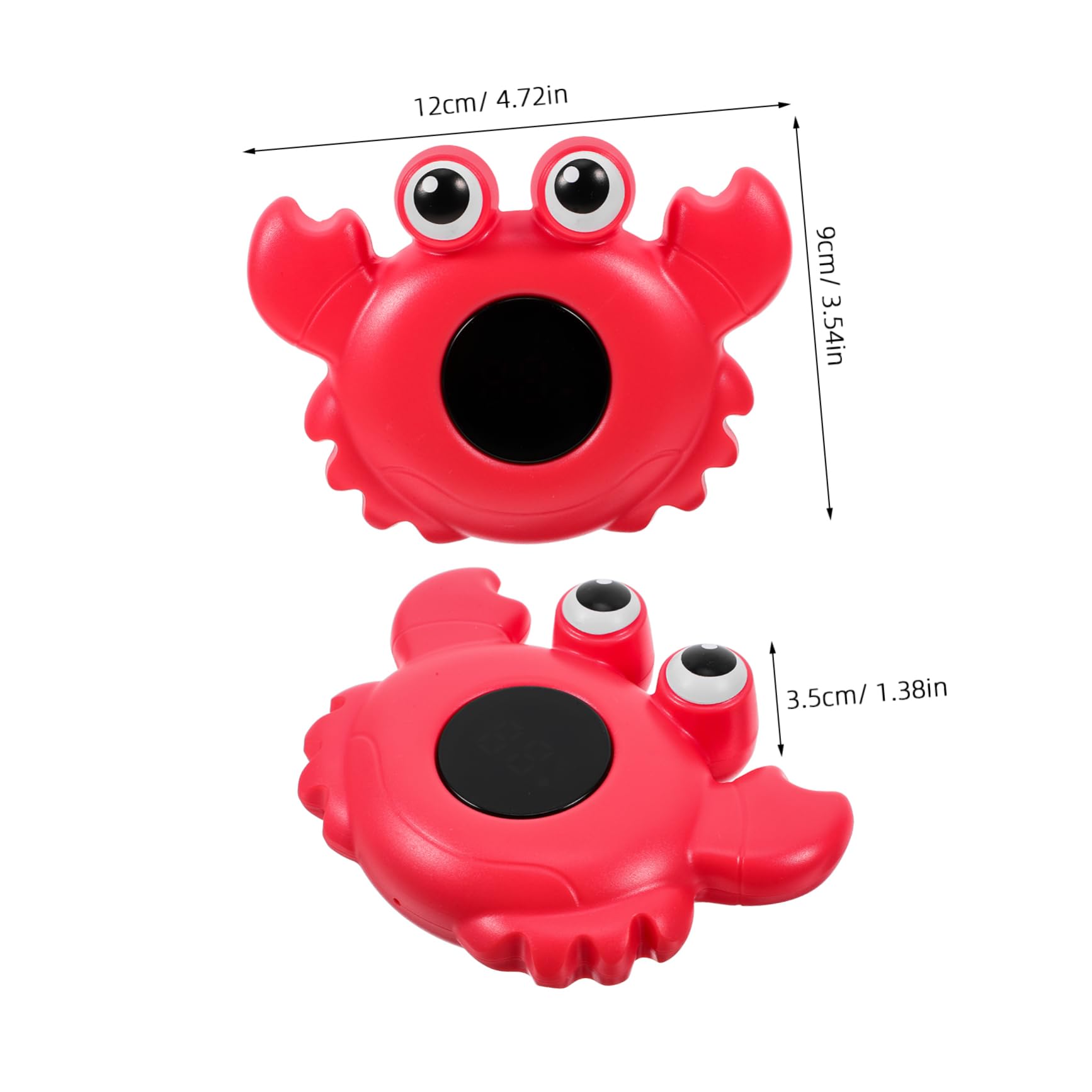 TOYANDONA 5stücke Tierisches Badethermometer Für Digitales Wasserthermometer Tierform Für Badewanne Und Pool Temperaturanzeige Celsius Für Sicheres Baden