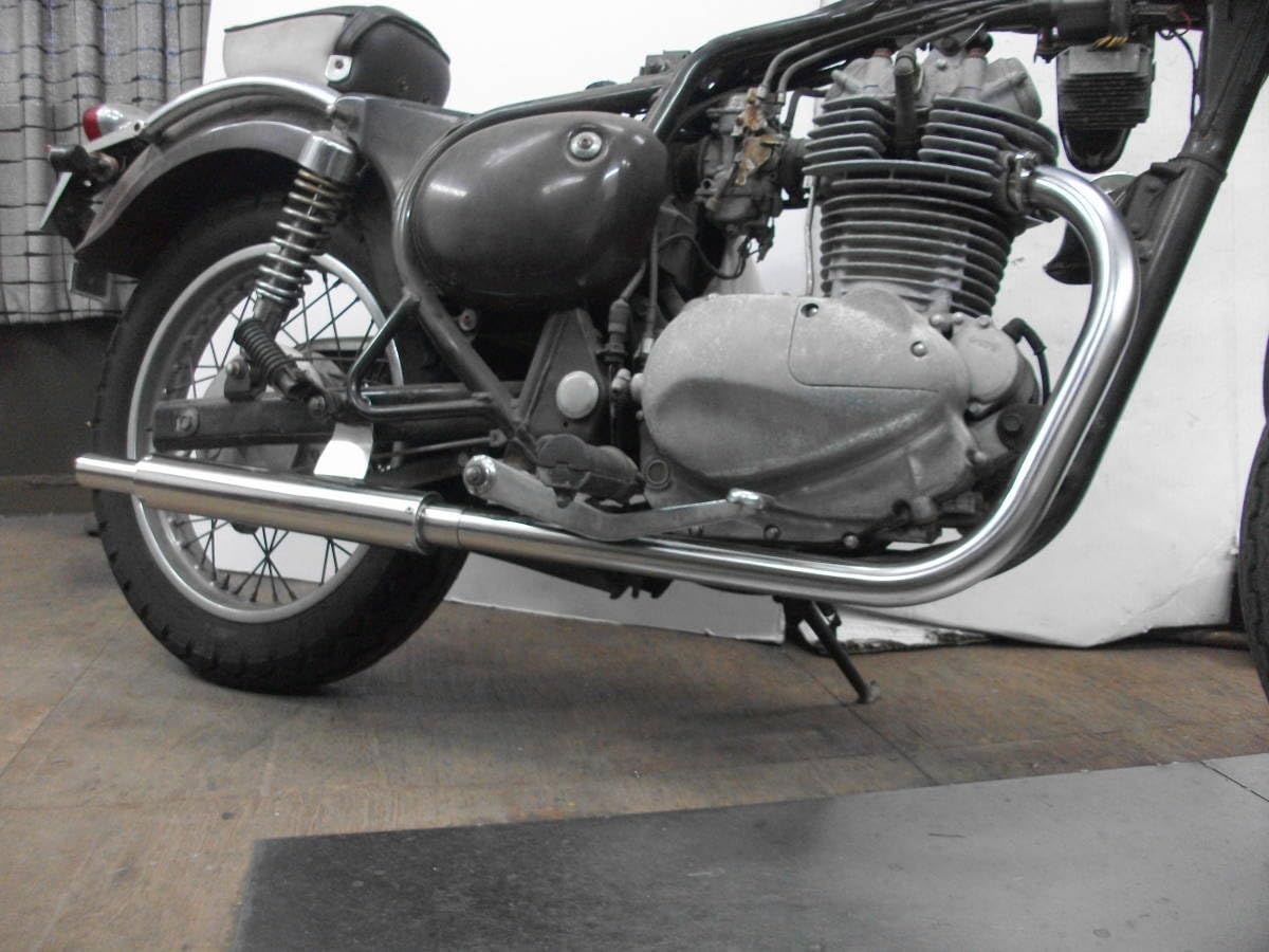 エストレア250マフラー．ステンレス製キャプトンタイプの出品