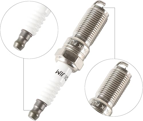 Miniatura 7 de Paquete de 6 bobinas de encendido UF646 y bujías de iridio compatibles con Ford Expedition Explorer F150 Flex Police Taurus Transit Lincoln MKS MKT