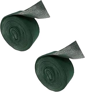 Qiukouli2 Pack Tree Wrap for Damaged Bark -50FT Tree Trunk Protector for Gardening Little Trees Trunk Guard Support Tree Wound Repair Ties Tree Tie Strap Plant Wrap Roll Plant Covers for Winter Freeze