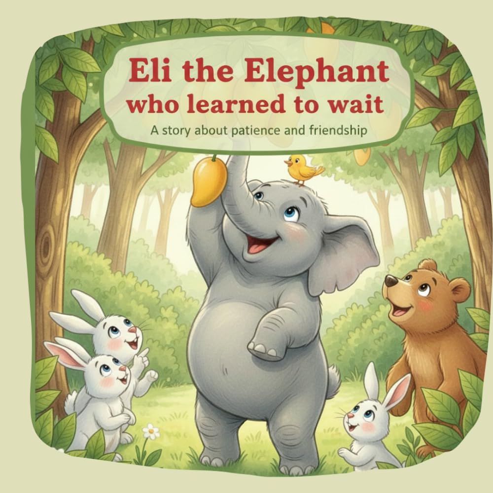 Eli the Elephant Learns to Wait: A Gentle Picture Book About Patience, Self-Control, and Big Feelings for Kids Ages 4–8 (Eli the Elephant – Little Lessons for Big Hearts)
