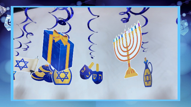 Amazon.com: TURNMEON 30 PCS Hanukkah Decorations Hanging