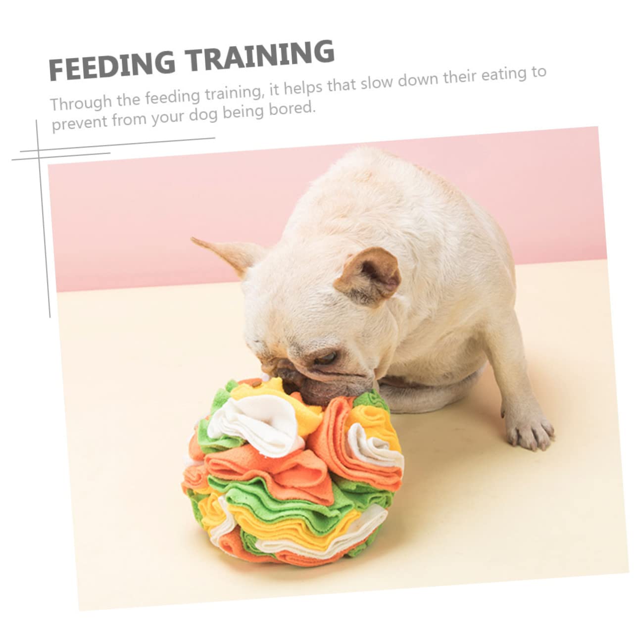 ABOOFAN 3 STK Hundeschnüffelball Trainingsmatte Hundetrainingsspielzeug Halloween-wohndekoration Hund Frisst Langsam Schnüffelmatte Für Haustiere Hundematte Kauen Polarfleece Essensmatte