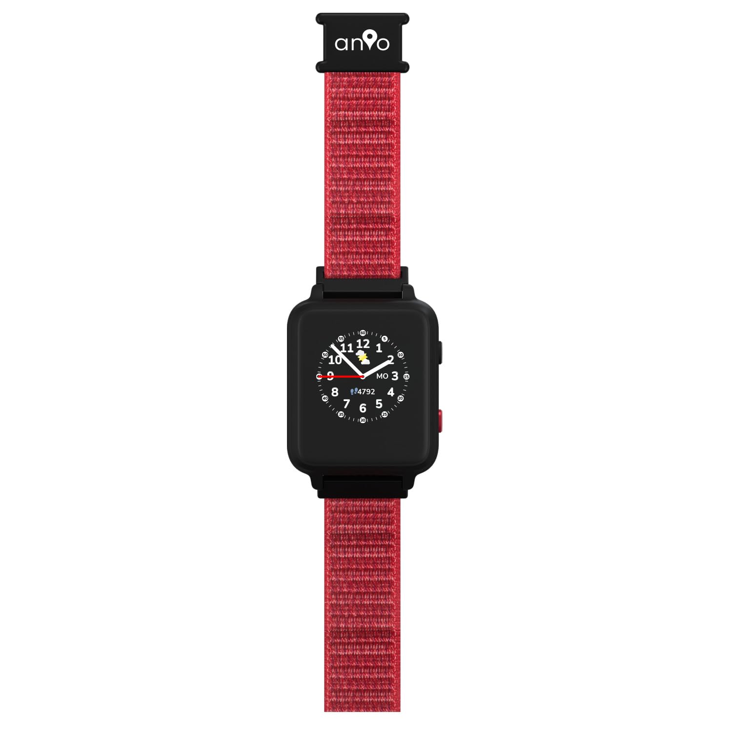ANIO Anio5s 2023 Montre pour Enfant avec Fonction Appel, Montre de téléphone, Tracker, Messages, Mode Scolaire, Fonction SOS et détection