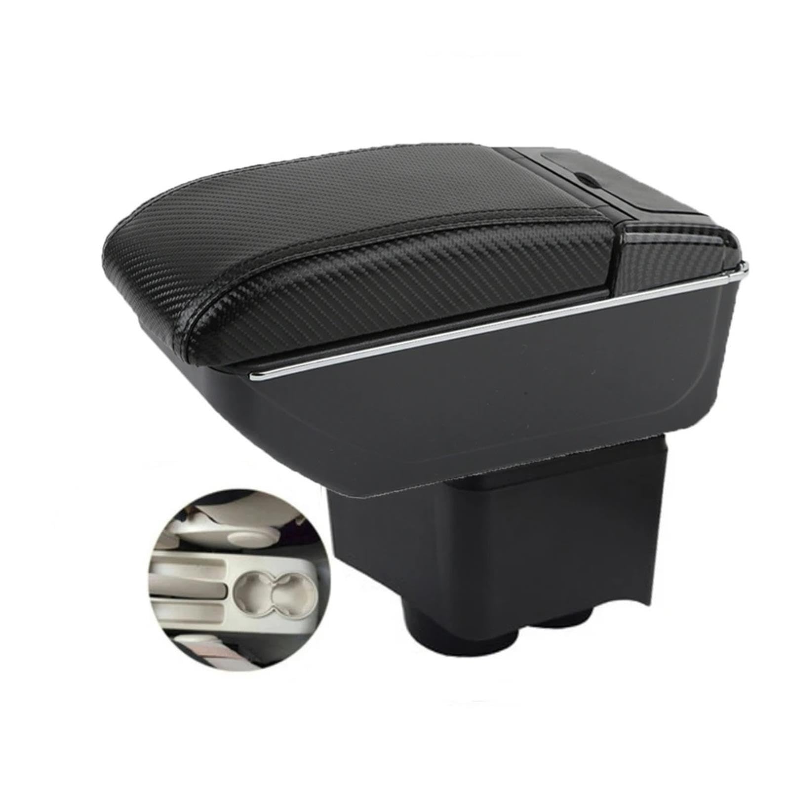 Para POLO Mk5 6R Para venti 9N 3 Caja Reposabrazos Consola Central Coche