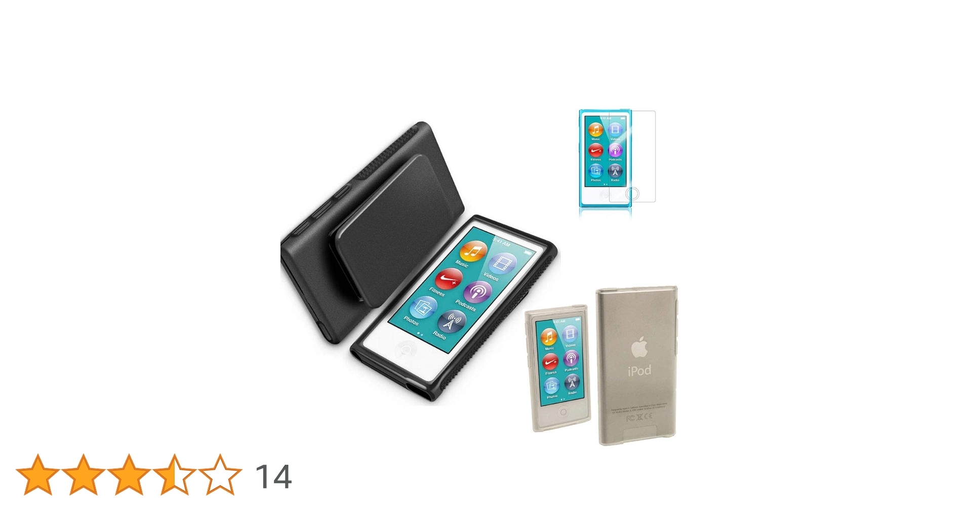 Apple - アクセサリーショップ【新品未使用】ipod nano 第7世代 Amazon | に適合するApple iPod Nano 7 8 ケース 、クリスタル
