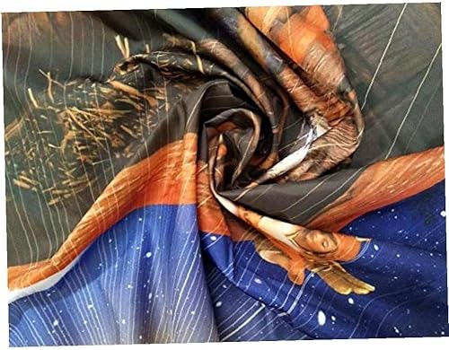 Miniatura 3 de Tapiz de Navidad para colgar en la pared, tapiz de cielo estrellado, tapiz de Navidad de Jesús, arte de pared para dormitorio, sala de estar,