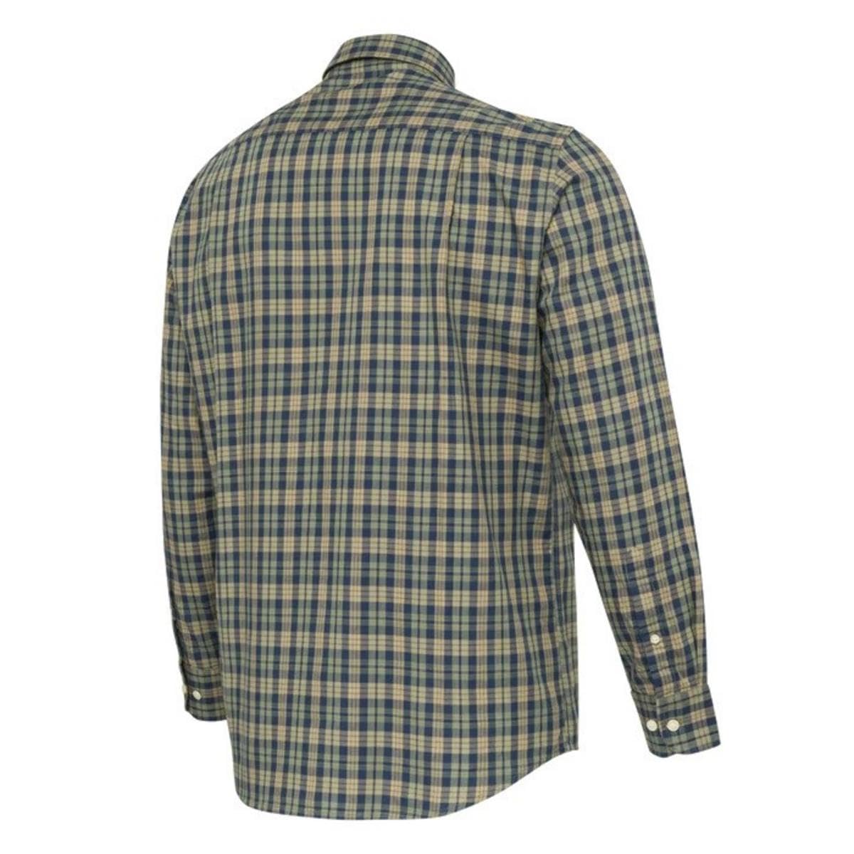 BERETTA BRYGGEN Shirt Blue & Sand Check