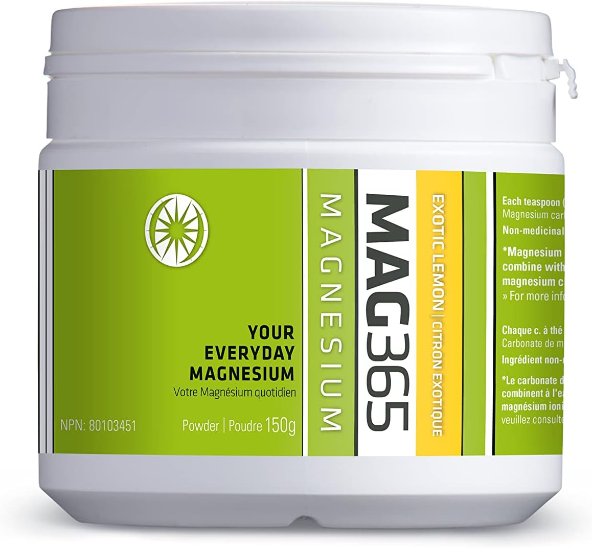 MAG365 Magnesium ITL Health Exotic Lemon Flavor Ionic Magnesium