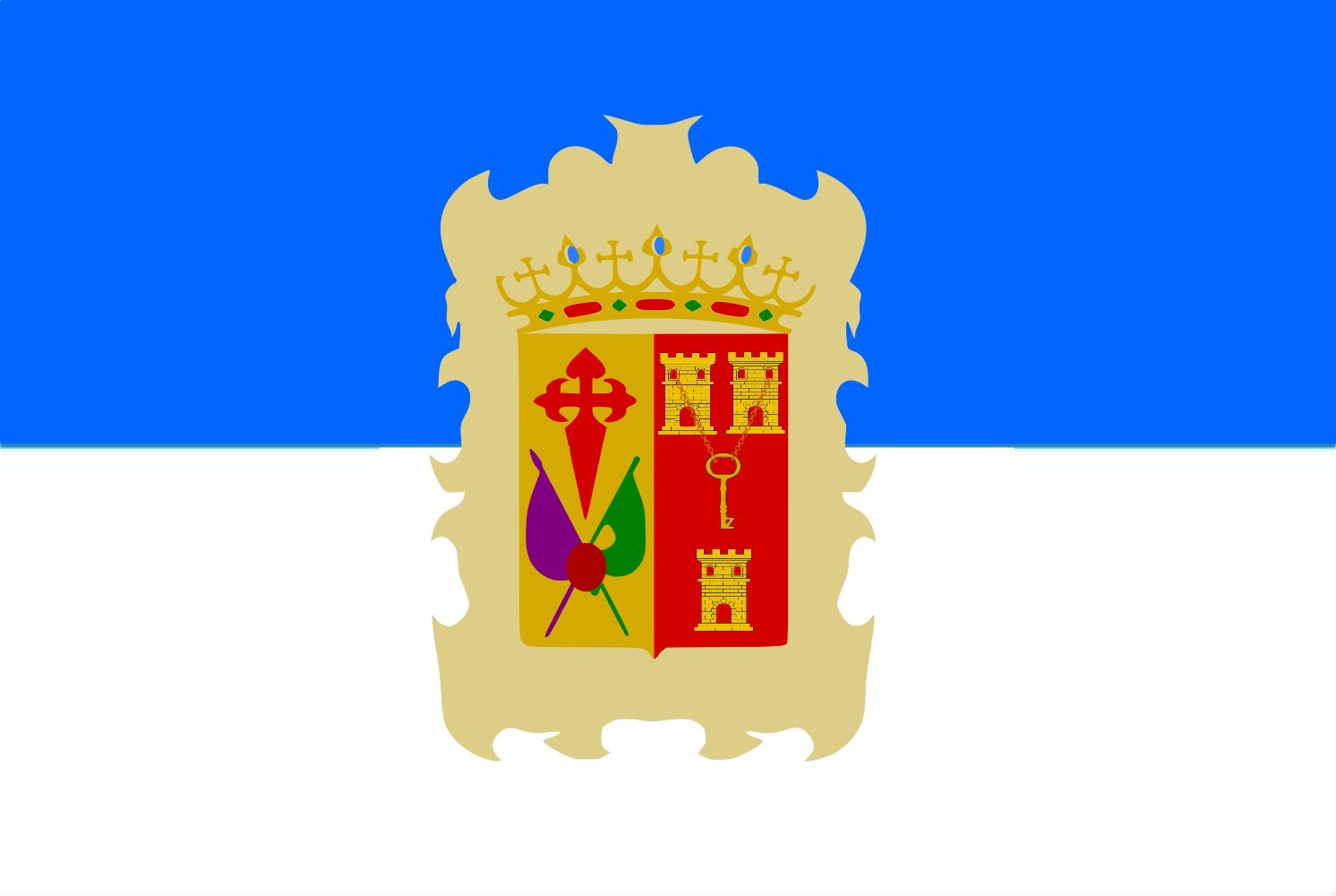 Drapeau Large Realejos pour décorer vos événements de Tenerife
