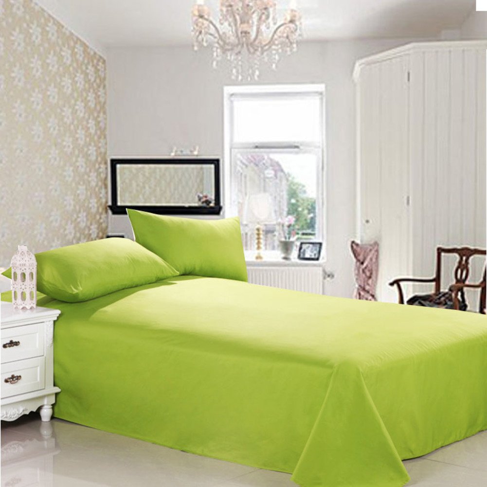 Drap plat uni 230x230 pour grand lit double ou lit simple modulable
