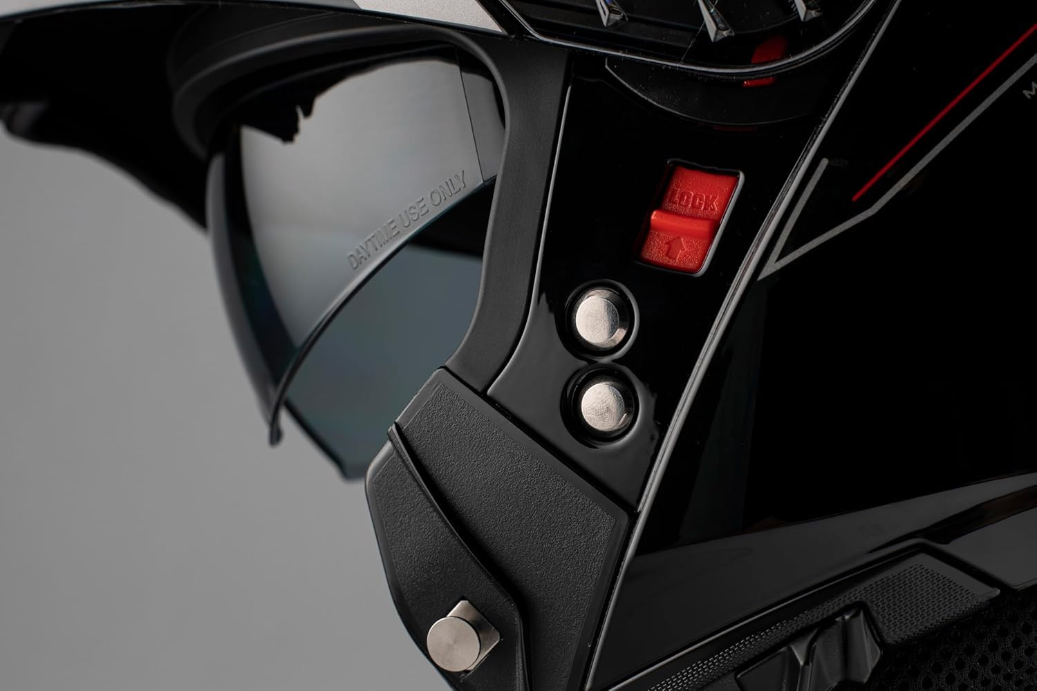 Casco Modular MT Genesis SV Solid Negro Brillo | Casco Modular para Hombre | Transpirable y Lavable | Homologado ECE 22.06 & Dot | Talla S