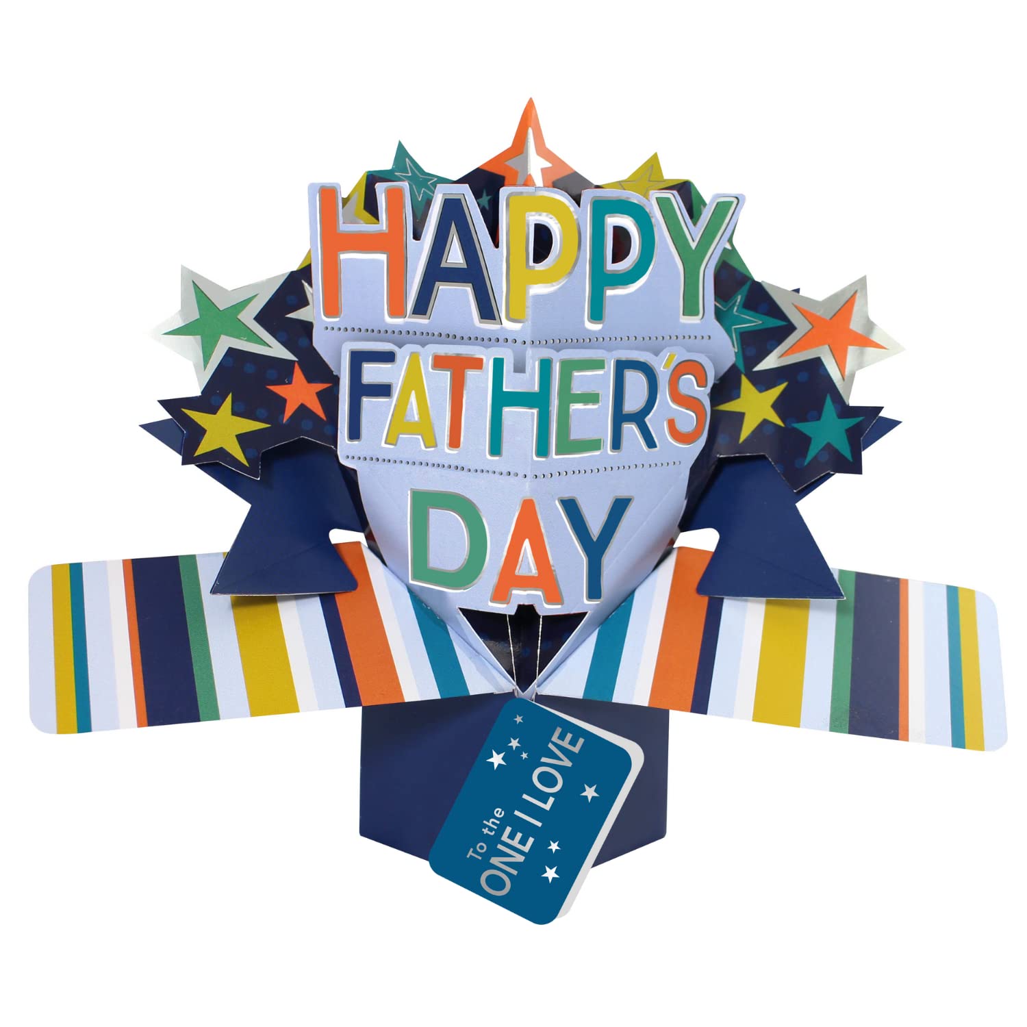 To The One I Love Happy Father's Day Pop Up Card 3D Greeting Cards POP005F30 — image 1