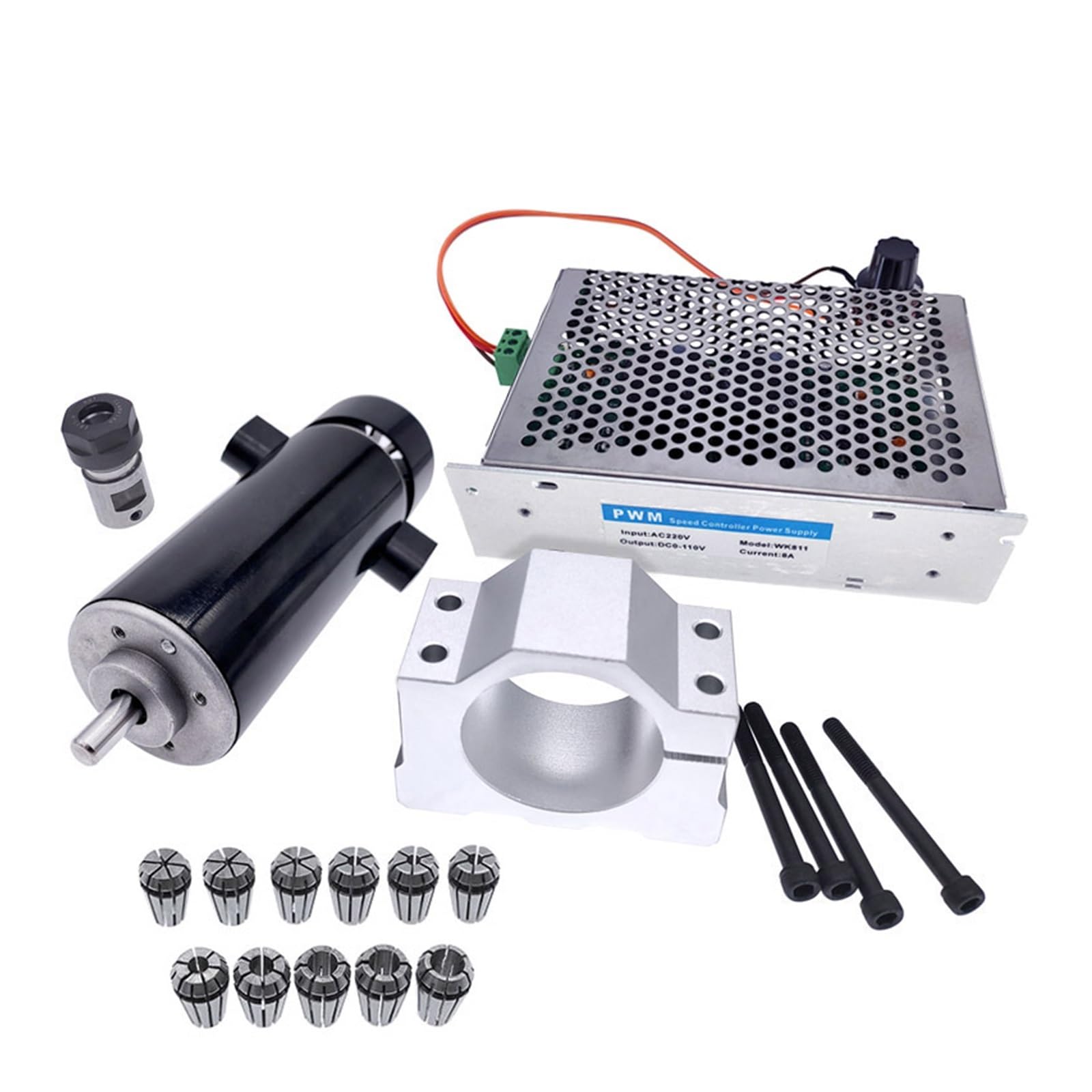 Mandrino 100V 800WE Imposta 0~110VDC Alimentatore regolatore di velocità regolabile for macchina for incidere,Azionamento di potenza(100V 800WE 2)
