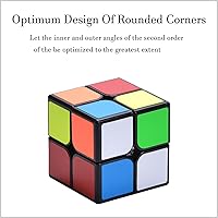 Vista 4 de Rompecabezas de juguetes de cubo 2x2, negro