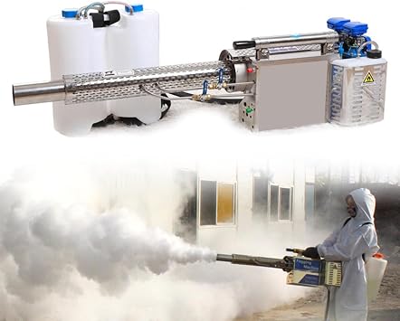 Pulse Jet Thermal Fogger,Sprayer Portable 360 Spray in All Directions Professional Fogging Machine for Weeds Plants100